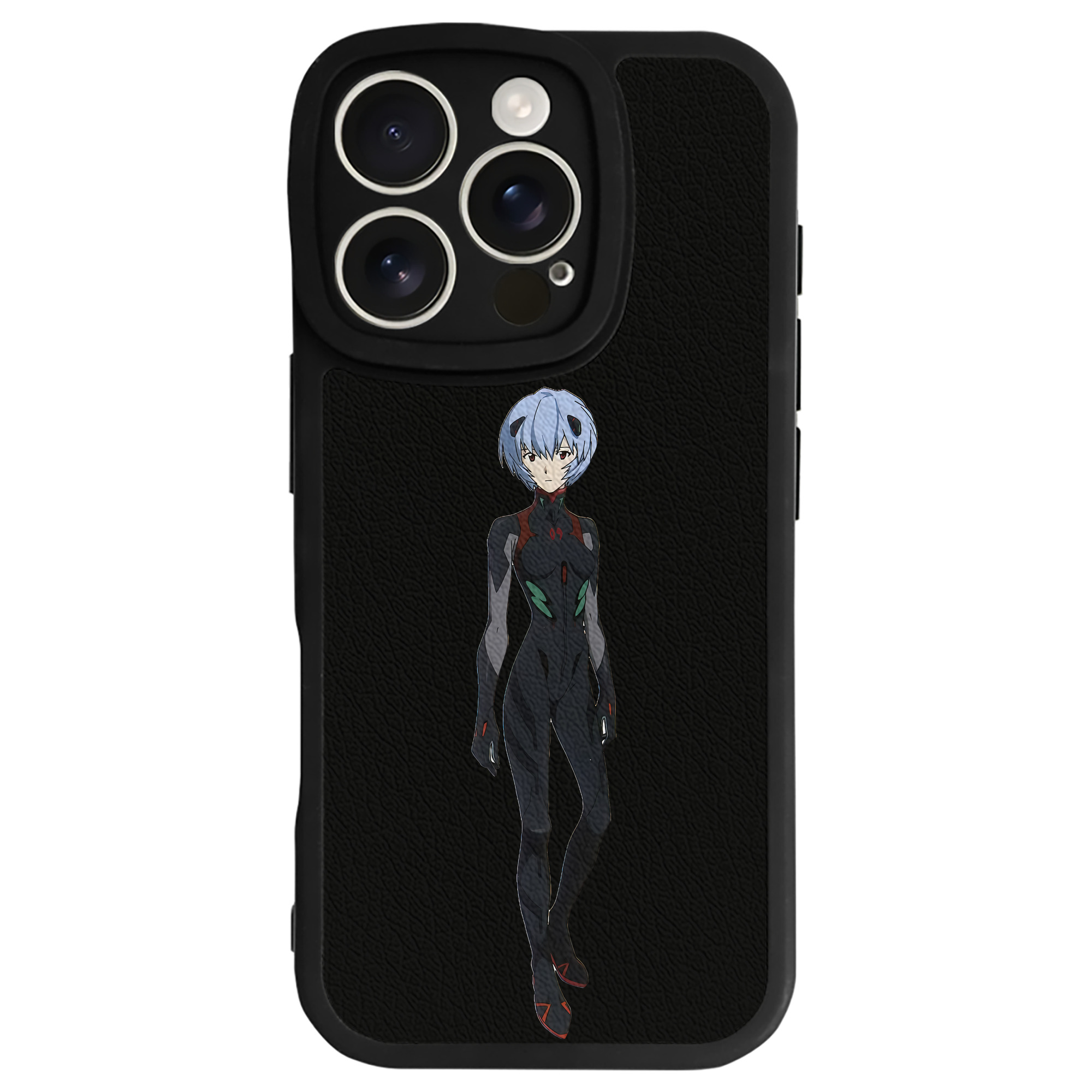 （画像用） EVA 新世紀エヴァンゲリオン 【iPhone 16シリーズ対応】シリコンスマホケース（レザー調） 材質：シリコン